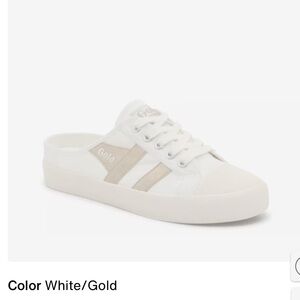 Gola Women's Sneakers in White and Gold